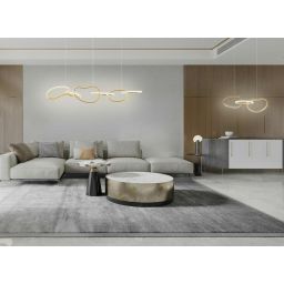 Moosee Jazz lampa wisząca 3x36 W złota MSE1501100203