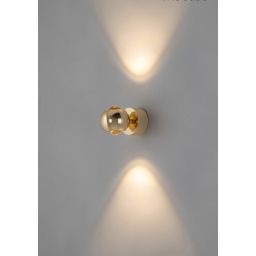 Moosee Eos kinkiet 1x8W LED złoty MSE1501100310