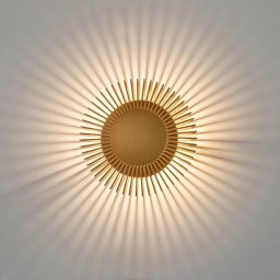 Moosee Sunny kinkiet 1x3 W złoty MSE1501100313