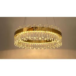 Moosee Amira lampa wisząca 1x21 W złota MSE1501100408