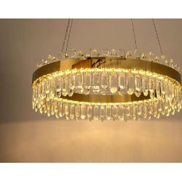 Moosee Amira lampa wisząca 1x29 W złota MSE1501100409