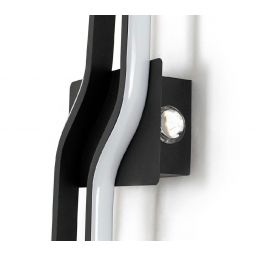 Moosee Roche kinkiet 1x25 W czarny MSE1501100413