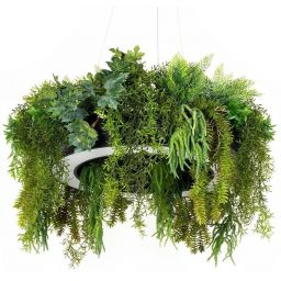 Moosee Gardens lampa wisząca 1x155 W zielona MSE1501100437