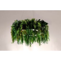 Moosee Gardens lampa wisząca 1x155 W zielona MSE1501100437