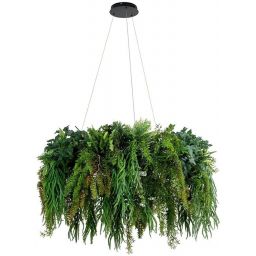 Moosee Gardens lampa wisząca 1x155 W zielona MSE1501100437