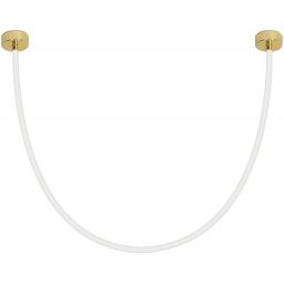 Moosee Lasso lampa wisząca 1x40 W biała-złota MSE1501100440