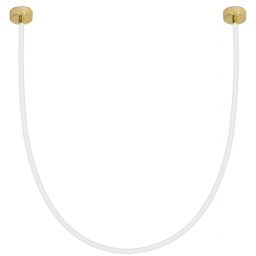 Moosee Lasso lampa wisząca 1x40 W biała-złota MSE1501100441
