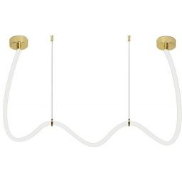 Moosee Lasso lampa wisząca 1x40 W biała-złota MSE1501100441