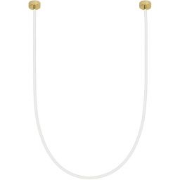 Moosee Lasso lampa wisząca 1x50 W biała-złota MSE1501100443