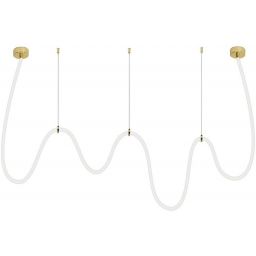 Moosee Lasso lampa wisząca 1x50 W biała-złota MSE1501100443