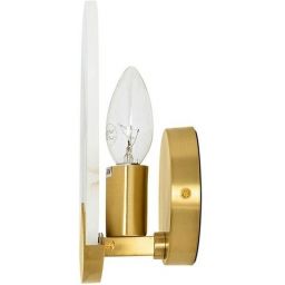 Moosee Luxio kinkiet 1x40 W biały-złoty MSE1501100444