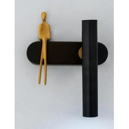 Moosee Boy kinkiet 1x4 W czarny-złoty MSE1501100480