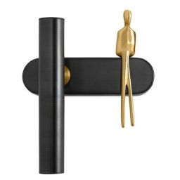 Moosee Boy kinkiet 1x4 W czarny-złoty MSE1501100482