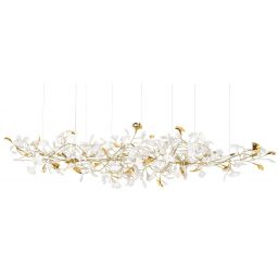 Moosee Flora lampa wisząca 20x40 W biała-złota MSE1501100483