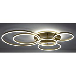 Moosee Rings lampa podsufitowa 80 W LED złota MSE1501100504