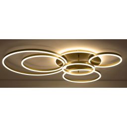 Moosee Rings lampa podsufitowa 80 W LED złota MSE1501100504