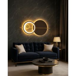 Moosee Moons kinkiet 60 W LED złoty MSE1501100515