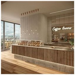 Moosee Vuelo lampa wisząca 1x9 W miedź MSE1501100547