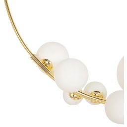 Moosee Rocio lampa wisząca 14x5 W biała-złota MSE1501100552