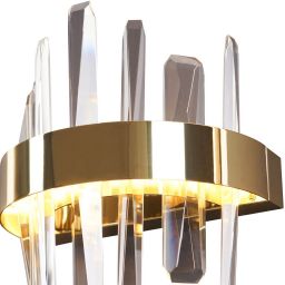 MaxLight Prince kinkiet 1x12W złoty W0287