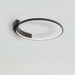 MaxLight Velvet lampa podsufitowa 1x25W czarny C0199