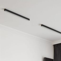 MaxLight Linear lampa podsufitowa 1x18W LED czarna C0190D