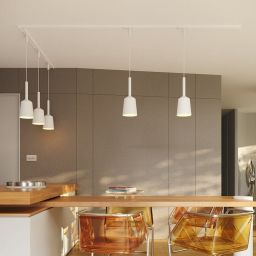 MaxLight Tulipe lampa do szynoprzewodów 1x35 W biały S0017