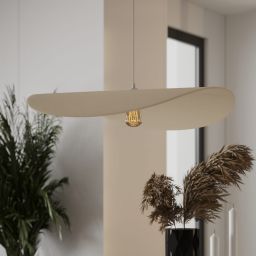 MaxLight Pan lampa wisząca 1x15 W biała P0585