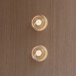 MaxLight Lipari kinkiet 1x6 W przezroczysty-złoto szczotkowane W0358