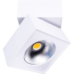 MaxLight Artu lampa podsufitowa 1x15 W biała C0106
