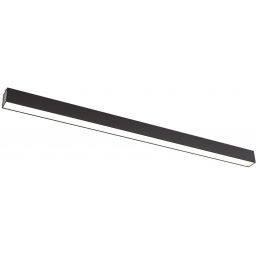 MaxLight Linear lampa podsufitowa 1x36W czarna C0175