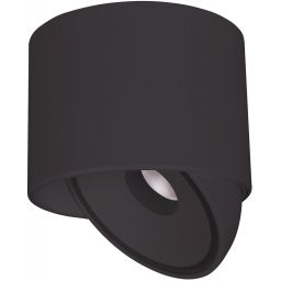 MaxLight Vector lampa podsufitowa 1x10 W czarna C0266