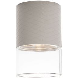 MaxLight Fusion lampa podsufitowa 1x7 W szara C0274