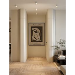 MaxLight Fusion lampa podsufitowa 1x7 W biała C0276