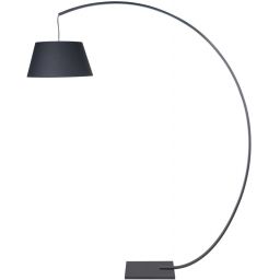 MaxLight Celia lampa stojąca 1x60W czarna F0046