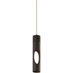 Outlet - MaxLight Golden lampa wisząca 1x5W czarna/złota P0176