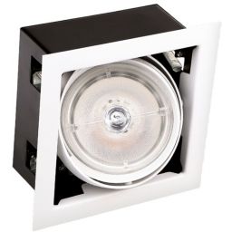MaxLight Matrix lampa do zabudowy 1x50W biała H0059