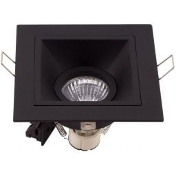 MaxLight Hit I lampa do zabudowy 1x50W czarna H0090