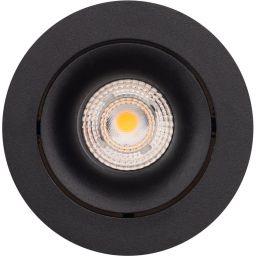 MaxLight Bellatrix lampa do zabudowy 1x9W LED czarna H0118