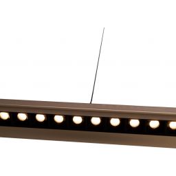 MaxLight Jo-Jo lampa wisząca 1x38 W czarna-złota P0594