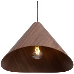 MaxLight Sakura lampa wisząca 1x60 W ciemny orzech P0548