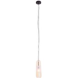 MaxLight Mauri lampa wisząca 1x12 W czarna-szampan P0589