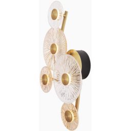 MaxLight Allure kinkiet 5x5 W złoty mat W0357