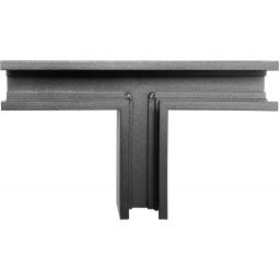 MaxLight Magnetic łącznik T czarny MT0017