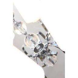 MaxLight Charlotte lampa wisząca 8x40W chrom/biały P0110