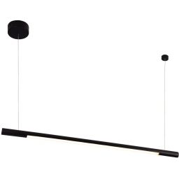 MaxLight Organic lampa wisząca 1x16 W czarna P0354