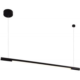 MaxLight Organic Horizon lampa wisząca 1x16 W czarna P0354D