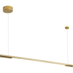 MaxLight Organic lampa wisząca 1x26W LED złota P0360