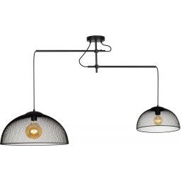 MaxLight Concept lampa wisząca 2x60W czarna P0455