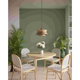 MaxLight Kioto lampa wisząca 1x60 W brązowa P0549